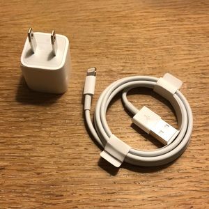 iPhone charger never used